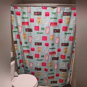 Christmas Shower curtain